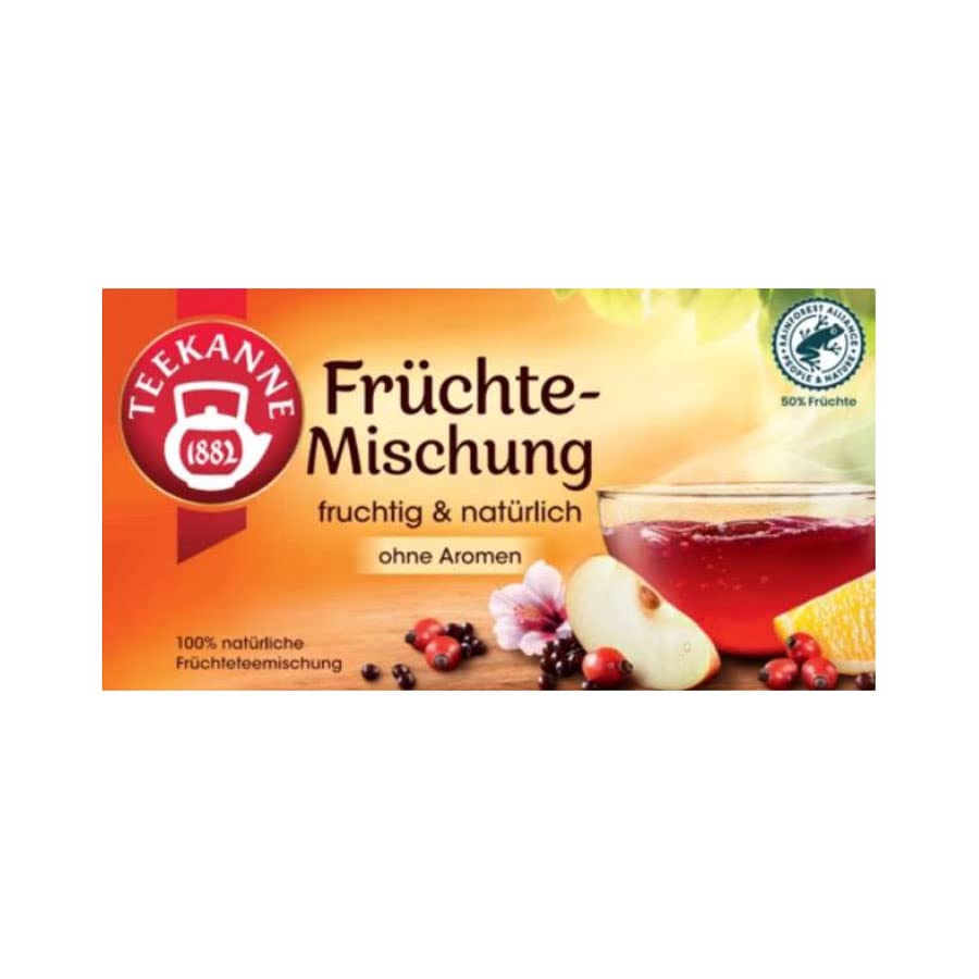 Amazon.com: Teekanne - Fruechte-Mischung (Fruit Mix) Tea Bags 60g